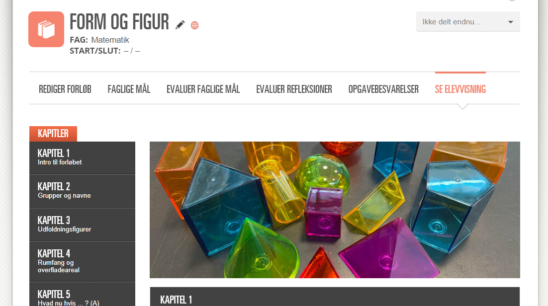 Nyt materiale – nyt&nbsp;forløb